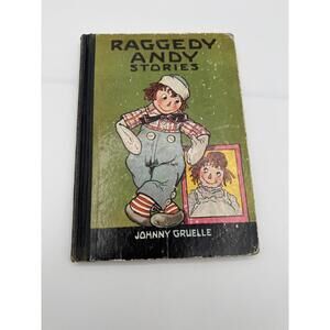 Vintage 1960 Hardcover "Raggedy Andy Stories" Classic Children's Book Nursery